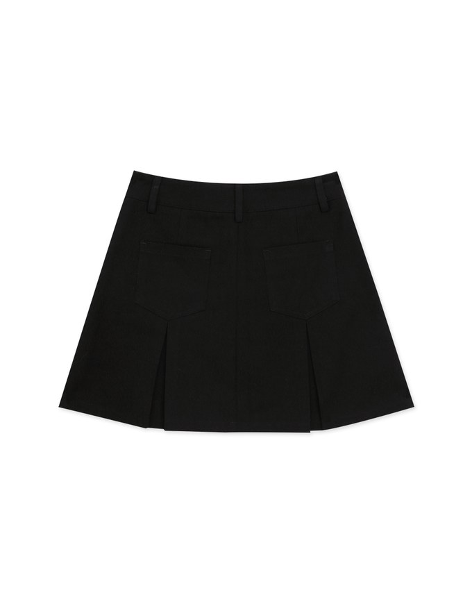 Heavyweight Classic Pleated Skirt