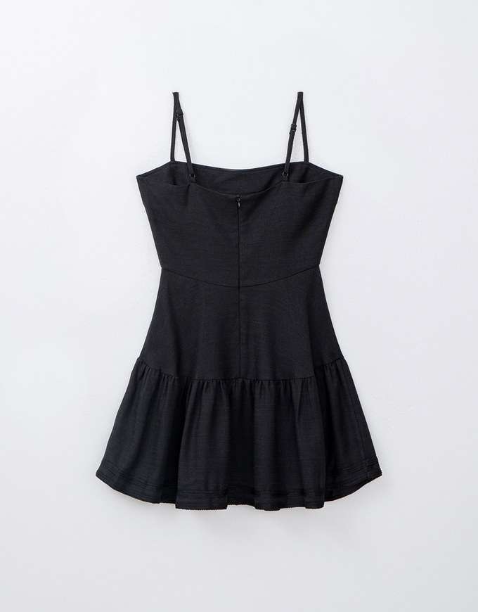 Heavyweight Spaghetti Strap Cami Mini Dress