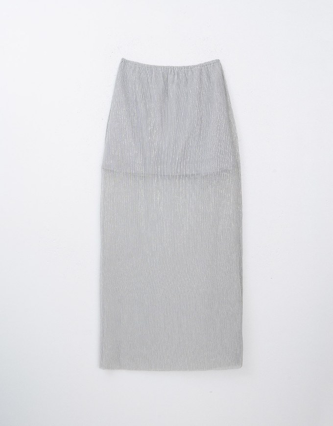 2 Way Premium Glittery Elastic Maxi Skirt