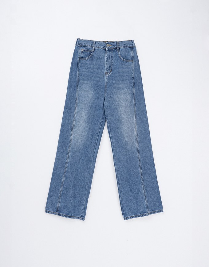 Edgy Cocoon Jeans Denim Long Pants