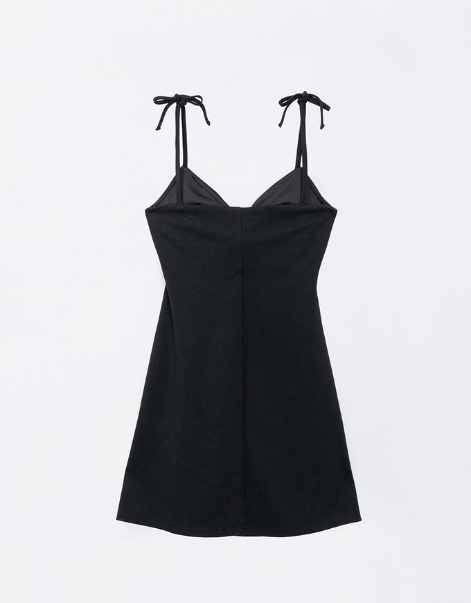 AIRY HOURGLASS Front Ruched Cami Mini Dress