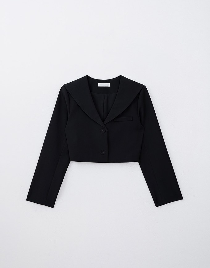 Playful Sailor Collar Suit Blazer