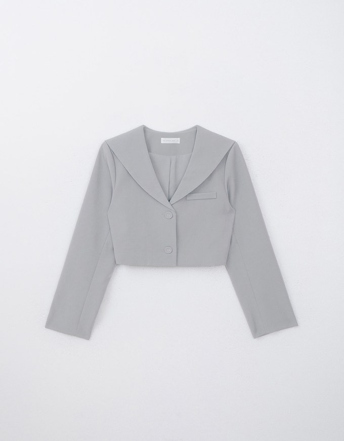 Playful Sailor Collar Suit Blazer