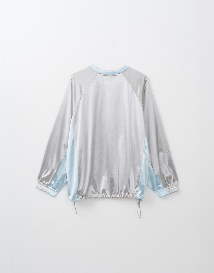 Lace Oversized Long Sleeve Jersey