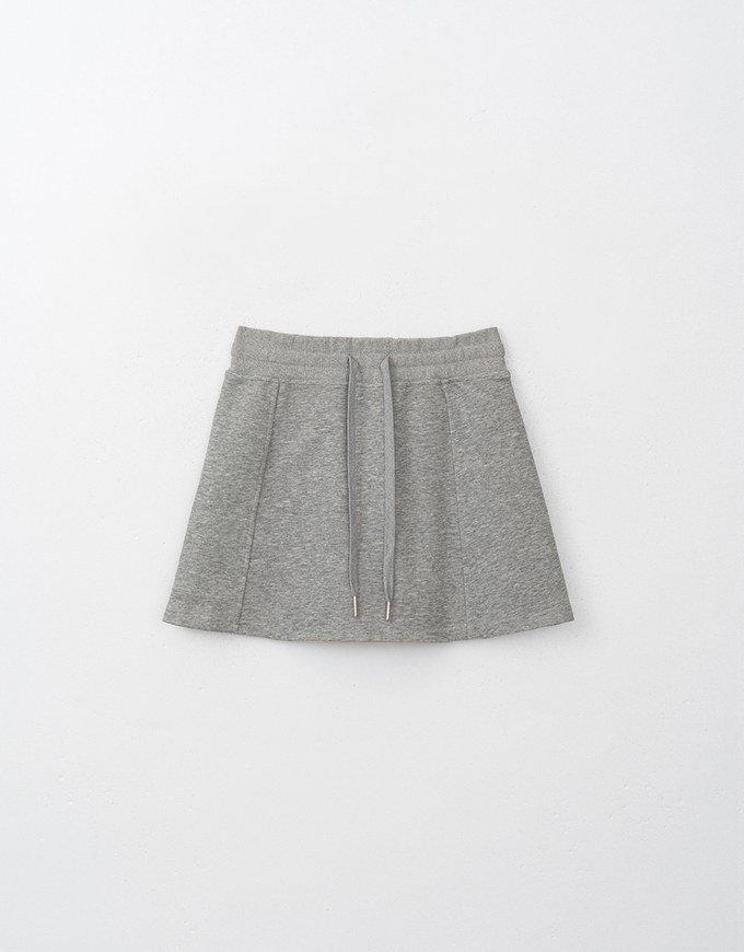 H Line Straight Cut Mini Skirt