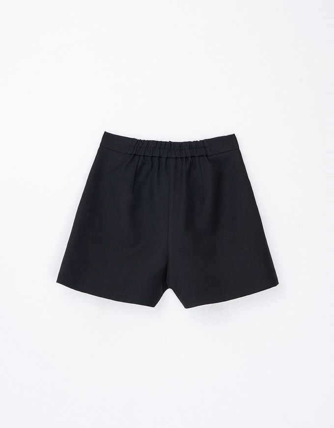 Minimalist Hidden Placket Shorts