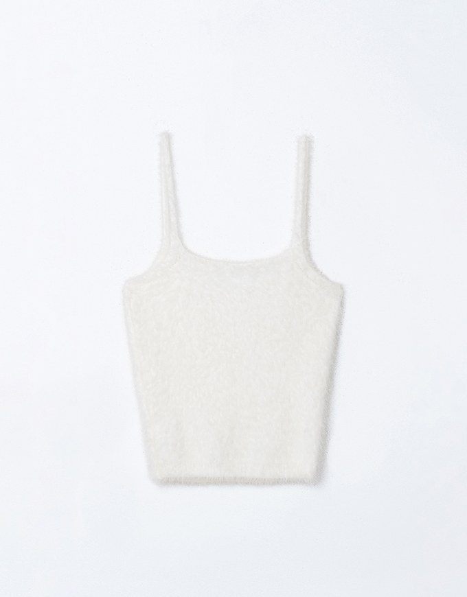 Fleece Thin Strap Cami Top