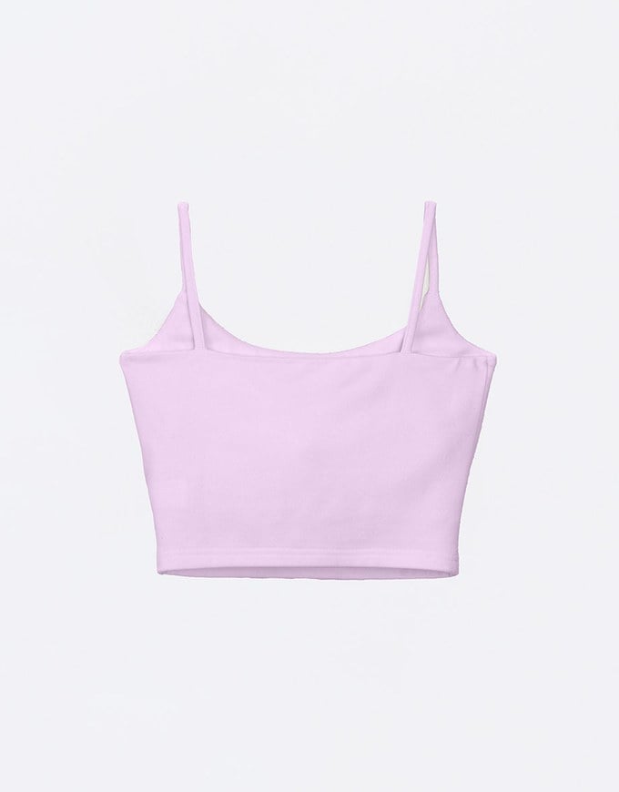 WARM↑UP Heating Cropped Cami Bra Top