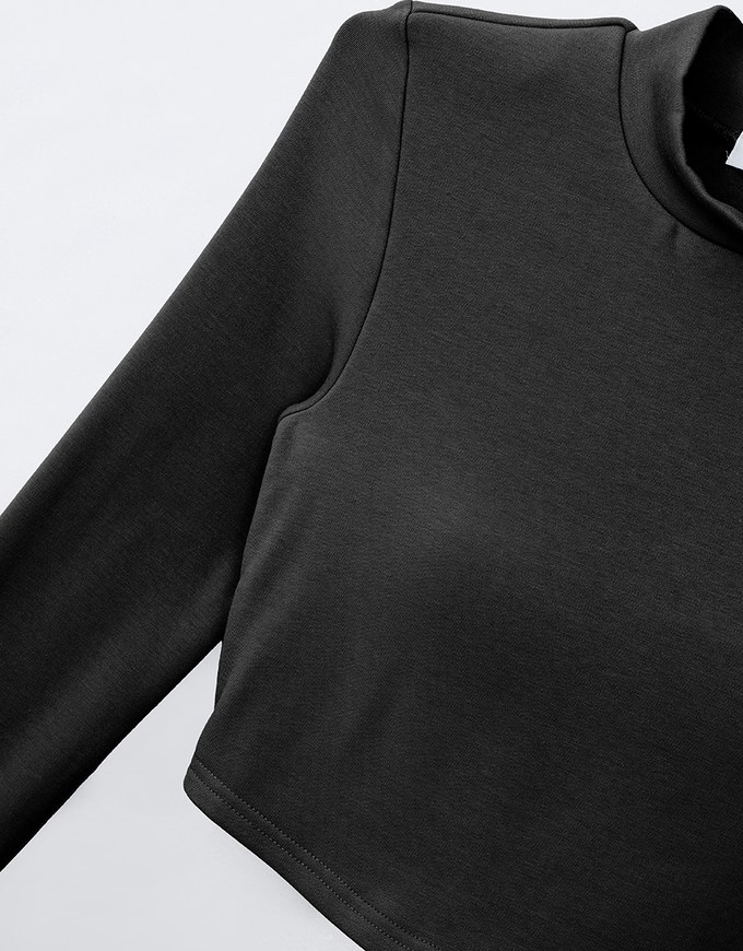 WARM↑UP Heating Half Turtleneck Bra Top