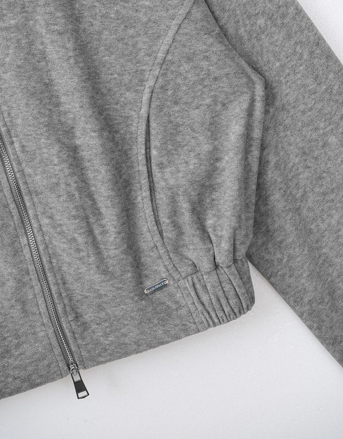 Comfortable Wool Double Zip Jacket