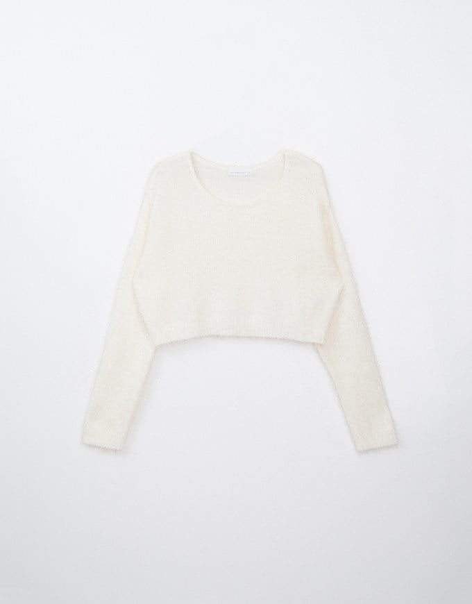 2 Way Gradient Loose Fit Knitted Sweater