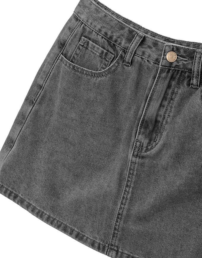 【Den!m LITE】Lightweight Soft Denim Skorts