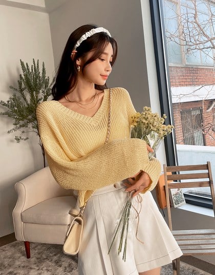 Translucent Beauty Knitted Top