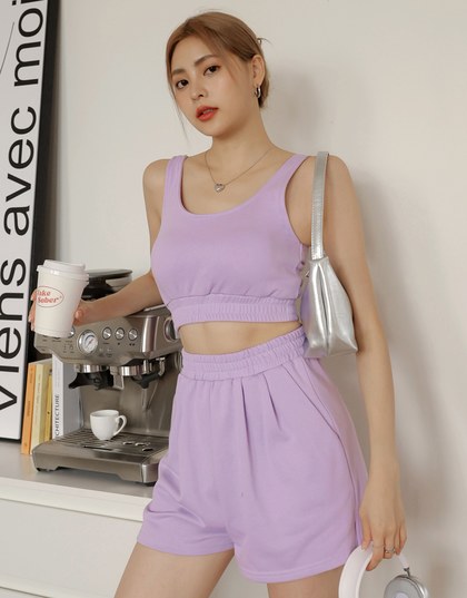 Casual Chic Tank Top Set Wear