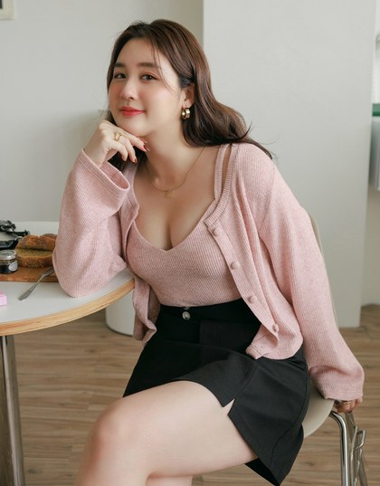 Soft Two Piece Knitted Top