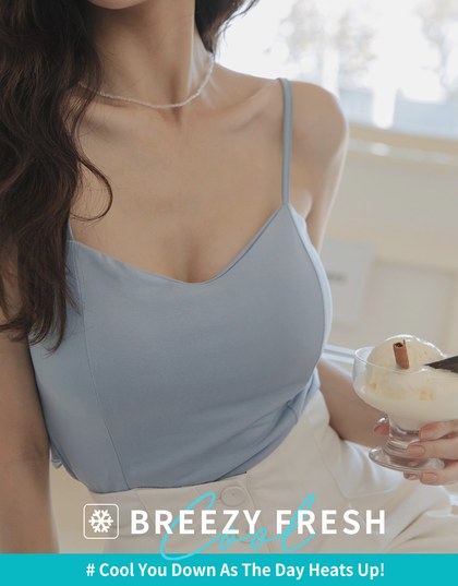 Breezy Cooling Cami Top (With Non-Removable Bra Pads)