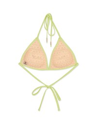 Plain Single Tie Strap Bikini Top (Thick Padded)