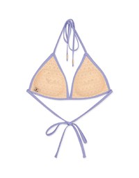 Plain Single Tie Strap Bikini Top (Thick Padded)