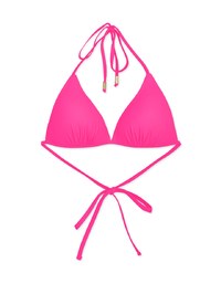 Plain Single Tie Strap Bikini Top (Thick Padded)