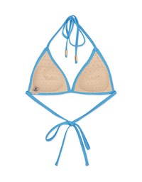 Plain Single Tie Strap Bikini Top (Thick Padded)