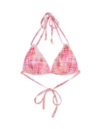 3Way Printed Dual-Strap Bikini Top (Thick Padded)