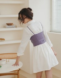 Korean Style Chic Two-Piece Shirt Dress