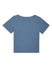 Vintage Round Neck Knitted Top
