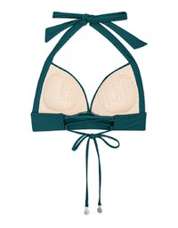 Ultra Coverage Widened Band Bikini Top (Thick Padded & Thick Straps)