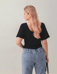 2Way Cozy Stretchy Top