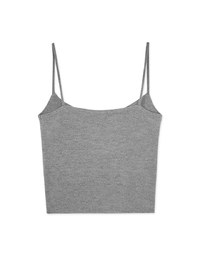 Beyond Basic Warm Up Heated Cami Crop Bra Top