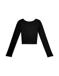 Basic Versatile Warm Up Buttoned Heated Crop Bra Top