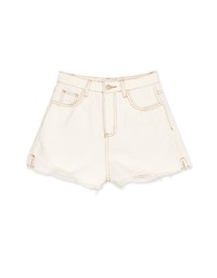 Iconic Seamline Ripped Shorts