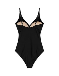 【TIFFANY】Skinny Shoulder Crossover One-Piece Swimsuit