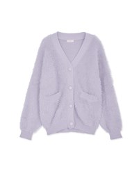 Button-Breasted Oversized Knit Jacket