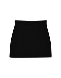 Woolen A-line Skirt