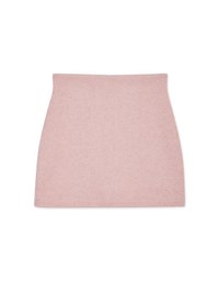 Woolen A-line Skirt