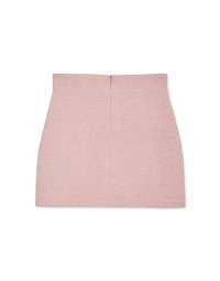 Woolen A-line Skirt