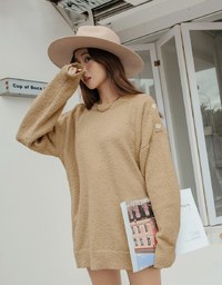 Button Up Loose Knit Sweater