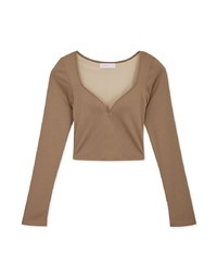 The Ultimate Push- Up Long-Sleeved Bra Top