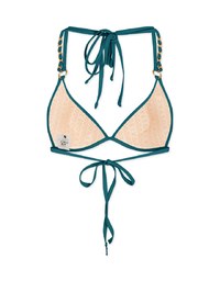2Way Gold Chain Strap Bikini (Thick Padding)