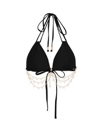 2Way Mermaid Rhinestone Chain Double Strap Bikini (Thick Cup Type)