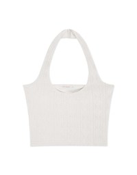 Knitted Beauty Back Vest (With Padding)