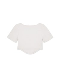 Round Neck Crop Top