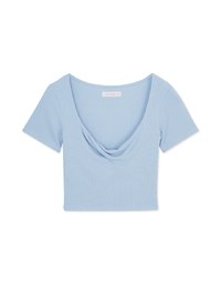 Knot Front Ribbed Top
