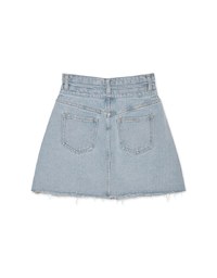 High WaistDenim Skirt