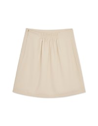 Button-Breasted Side Slits Skirt