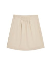 Button-Breasted Side Slits Skirt