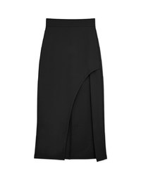 K-Pop Long Slit Skirt