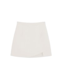 Plain Minimalist Irregular Skirt