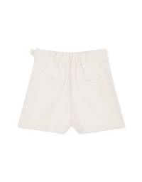 Asymmetric Belted Short